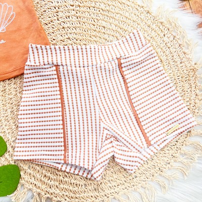 Conj. Blusa Under the Sea e Short - Caramelo